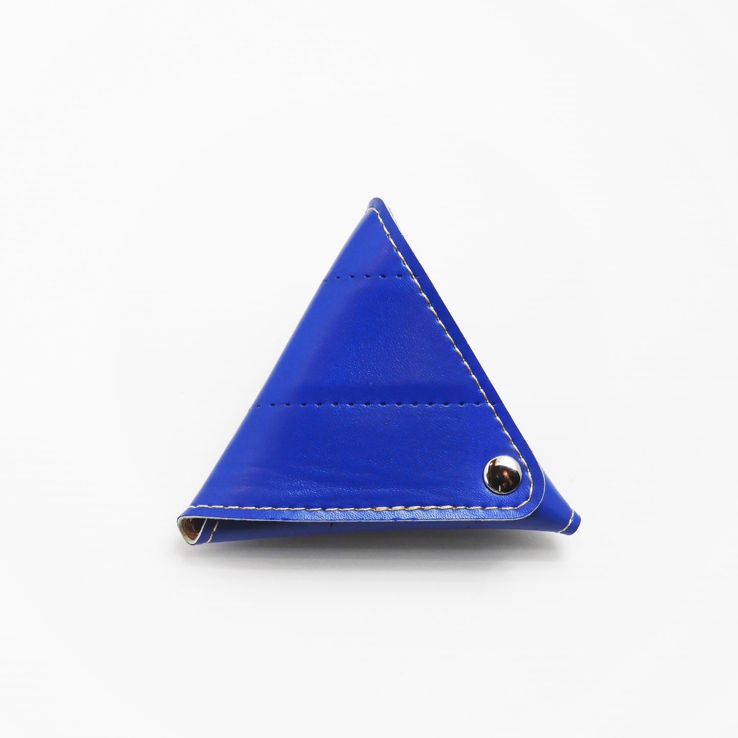 ★ランドセルで作った三角コインケース　革小物